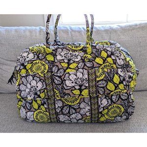 Vera Bradley Grand Traveler Bag Lg Duffel Trolley Sleeve Citron (retired 2014)